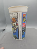 1995 Hardee's X-Men Cyclops and Storm Plastic Cup