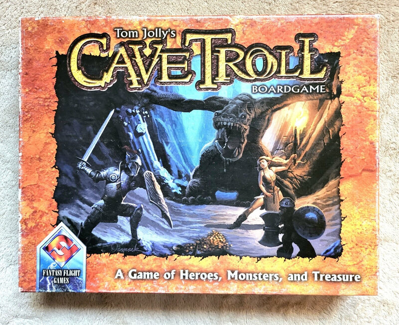 Tom Jolly's Cave Troll Board Game - Sealed