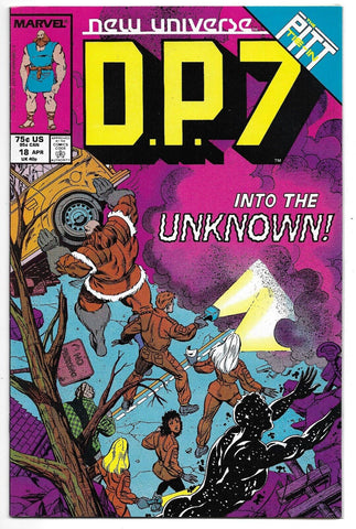 D.P.7 (vol 1) #18 VF