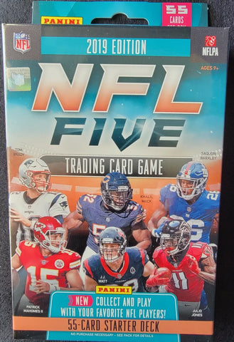 2019 Panini NFL Five Trading Card Game Pack - Sealed