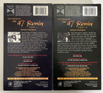 The 47 Ronin Part 1 and 2 VHS