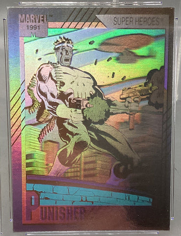 Marvel Universe - 1991 Impel: Hologram H-3 PUNISHER