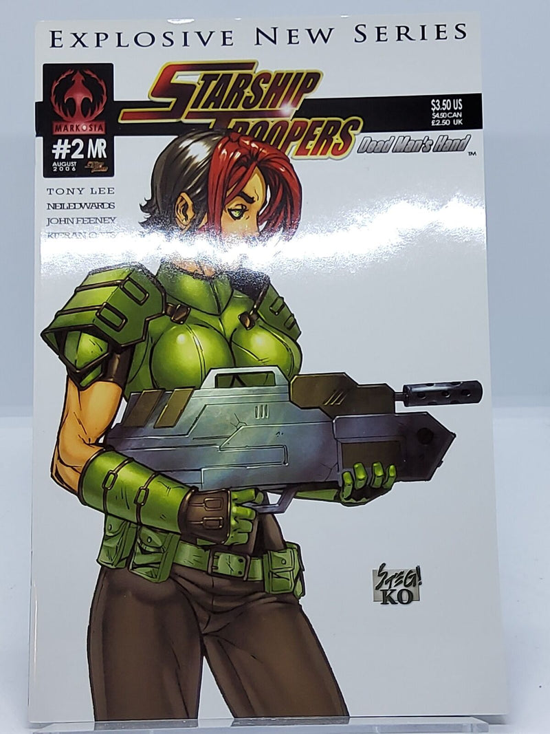 Starship Troopers: Dead Man's Hand (vol 1) #2 (of 4) B Var NM