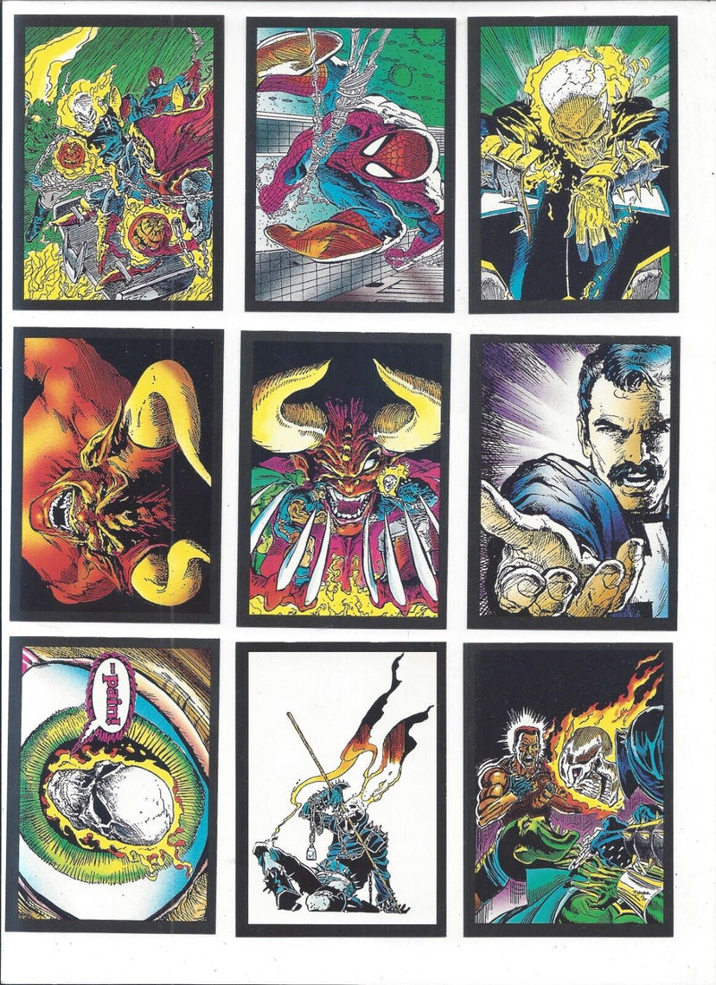 1992 Ghost Rider II Complete Base Card Set