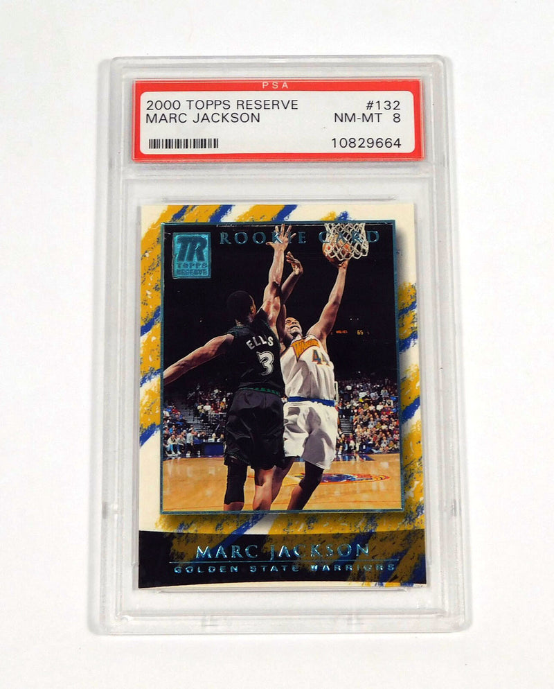 2000 Topps Reserve Marc Jackson #132 PSA 8