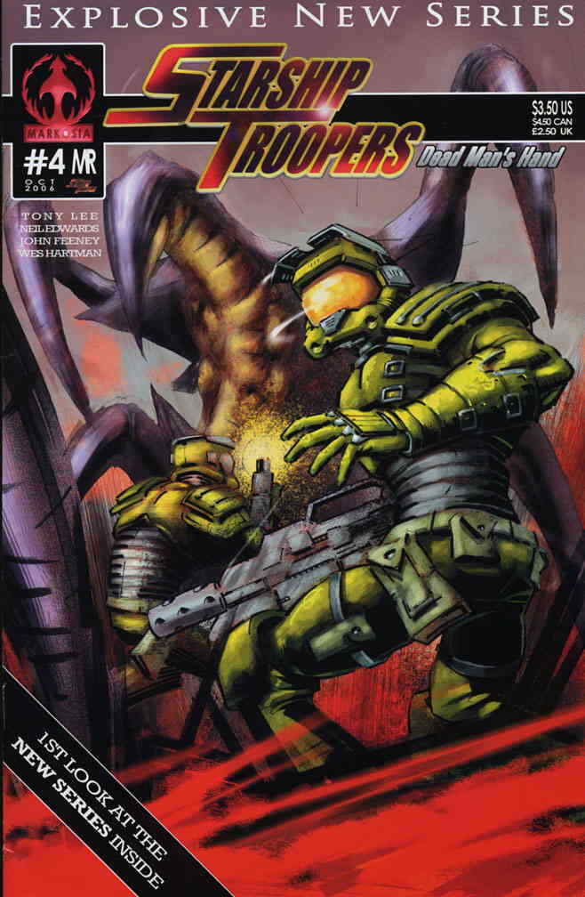 Starship Troopers: Dead Man's Hand (vol 1) #4 (of 4) C Var NM