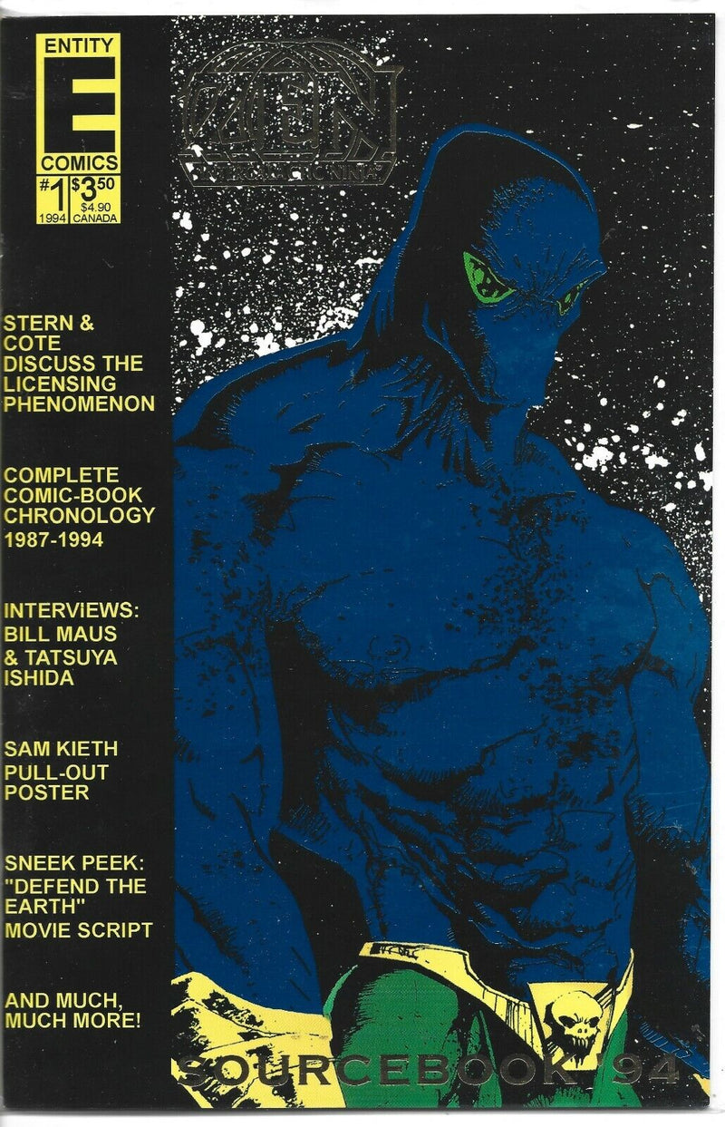 Zen Intergalactic Ninja Sourcebook #1994 VF