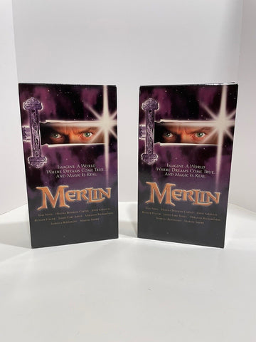 Merlin Part 1 and 2 VHS