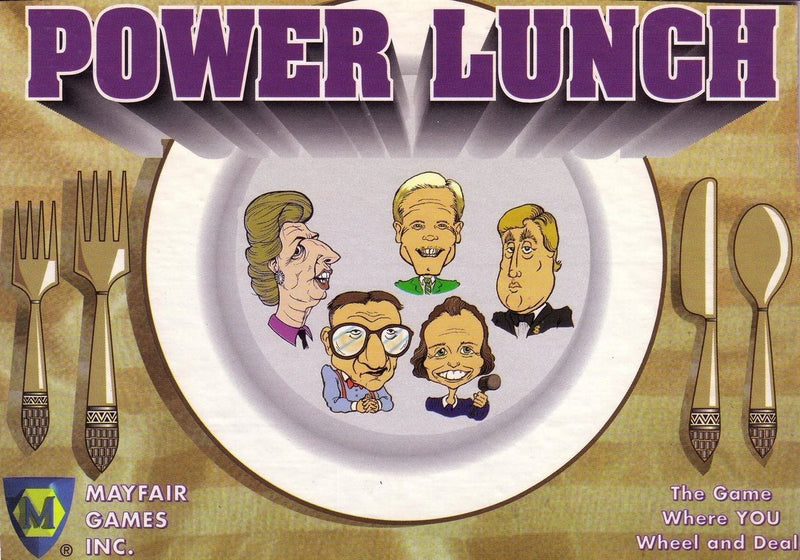 Power Lunch Board Game - Sealed