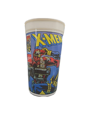 1995 Hardee's X-Men Cyclops and Storm Plastic Cup