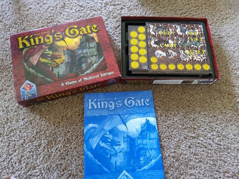 Reiner Knizia's King's Gate Board Game - Sealed