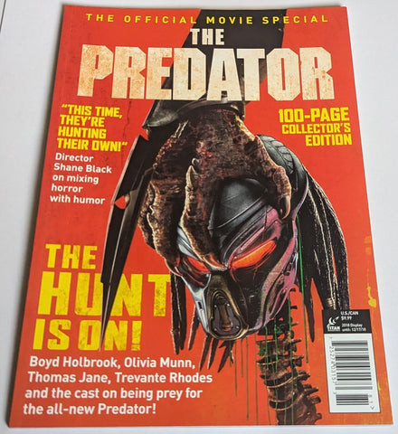 The Predator Official Movie Special 100 Page Collectors Edition