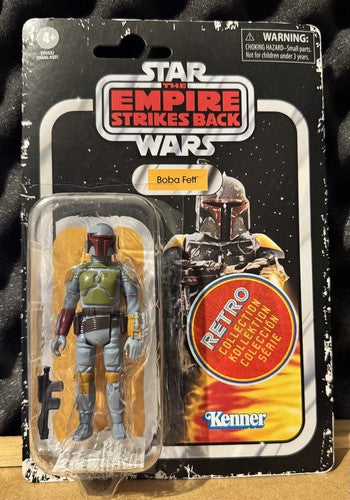 Star Wars Retro Collection Boba Fett 3.75” Figure Empire Strikes Back Vintage