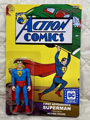 Superman Action Comics First Appearance Action Figure