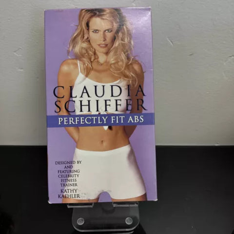 Claudia Schiffer Perfectly Fit Abs VHS