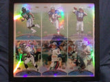 1998 TOPPS FINEST JUMBO Uncut REFRACTOR Sheet Peyton Manning RC Barry Sanders Fred Taylor