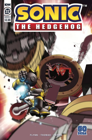 Sonic the Hedgehog IDW Comics (vol 1) #32 Cover B Adam Bryce Thomas Variant NM
