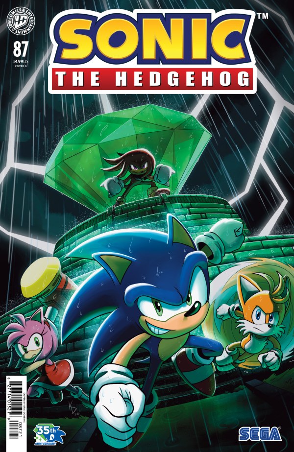 Sonic the Hedgehog (2026) #87 Cover B Kris Dobbins Variant NM