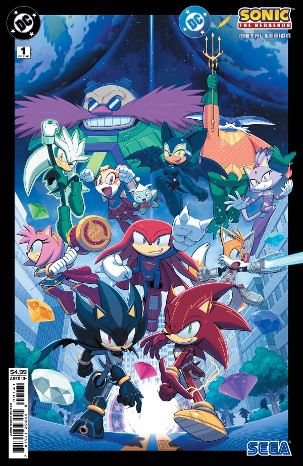 DC x Sonic the Hedgehog: The Metal Legion (2026) #1 Cover D Min Ho Kim Variant NM