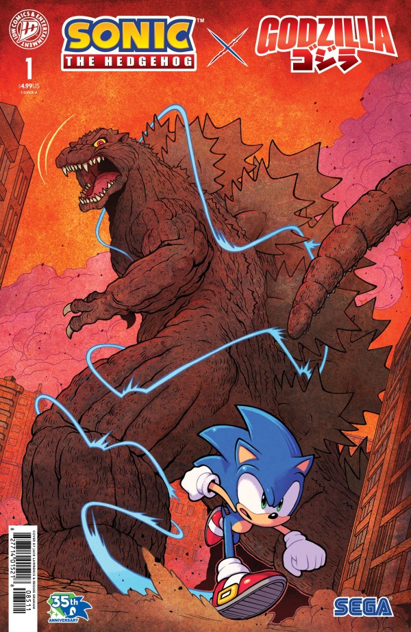 Sonic the Hedgehog x Godzilla (2026) #1 NM