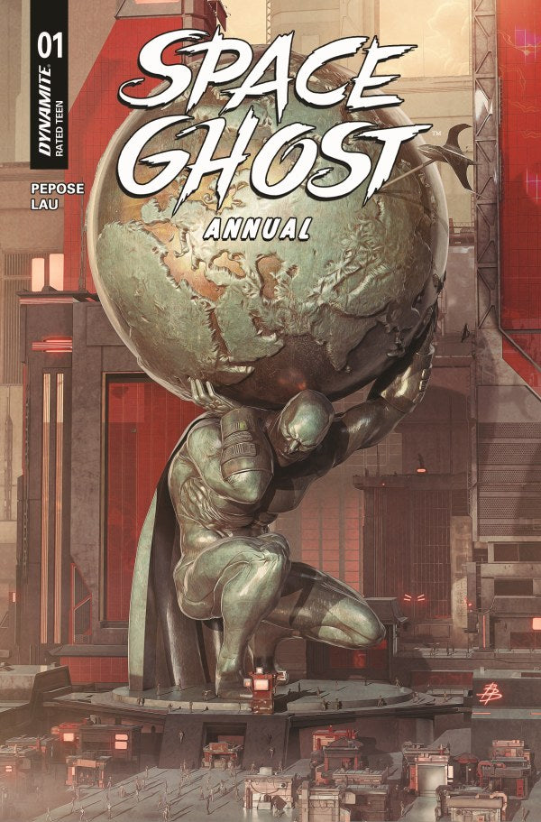 SPACE GHOST (vol 1) Annual #1 Cover B Björn Barends Variant