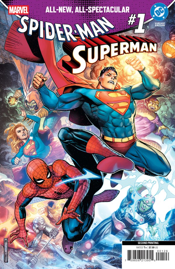 Marvel/ DC: Spider-Man/ Superman (2026) #1 2nd Printing Jim Cheung NM