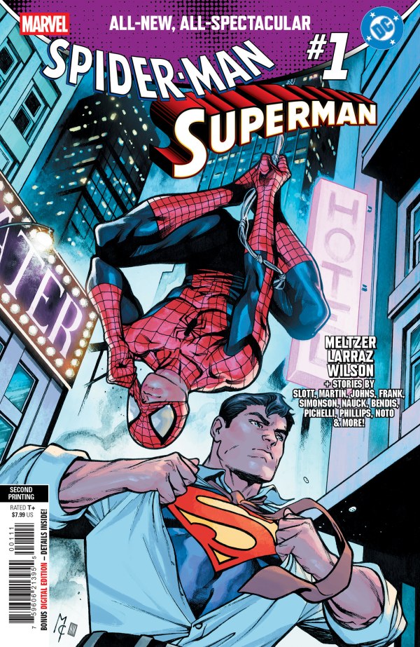 Marvel/ DC: Spider-Man/ Superman (2026) #1 2nd Printing Martín Cóccolo NM