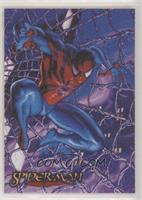 1996 Skybox Spider-Man Premium Canvas Spider-Man Card #5 (of 6)