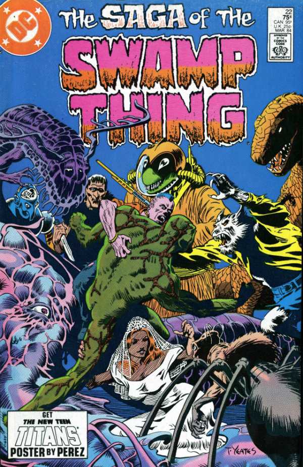 The Saga of the Swamp Thing (vol 1) #22 NM