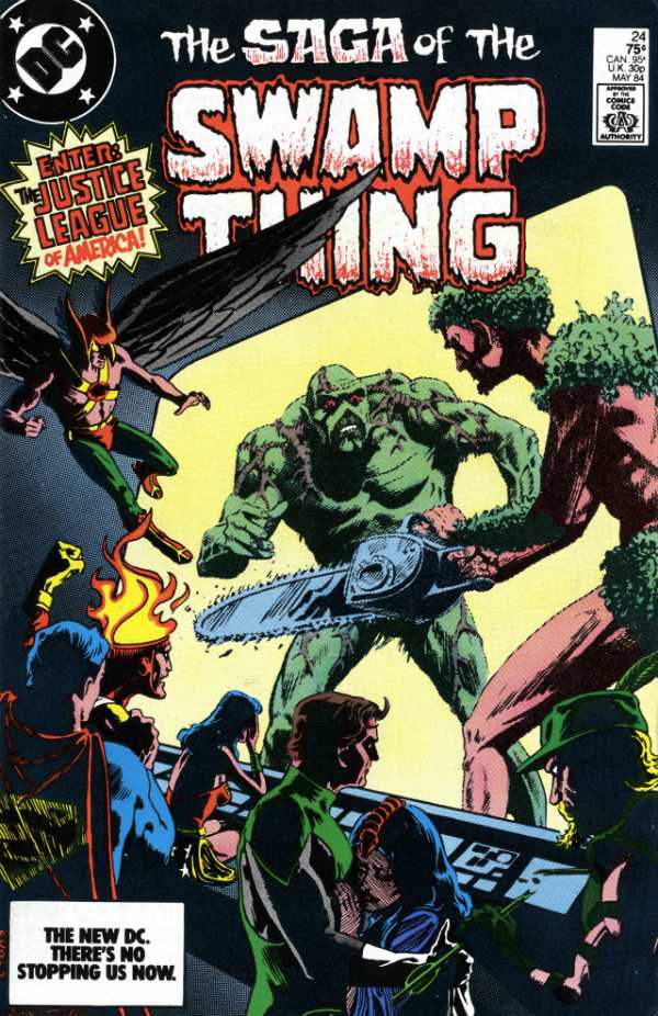 The Saga of the Swamp Thing (vol 1) #24 NM
