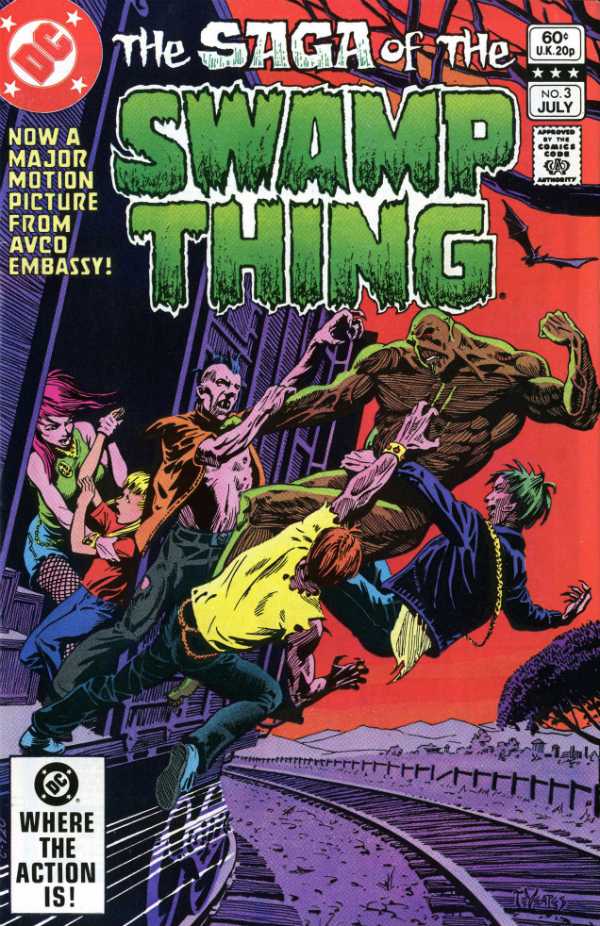 The Saga of the Swamp Thing (vol 1) #3 NM