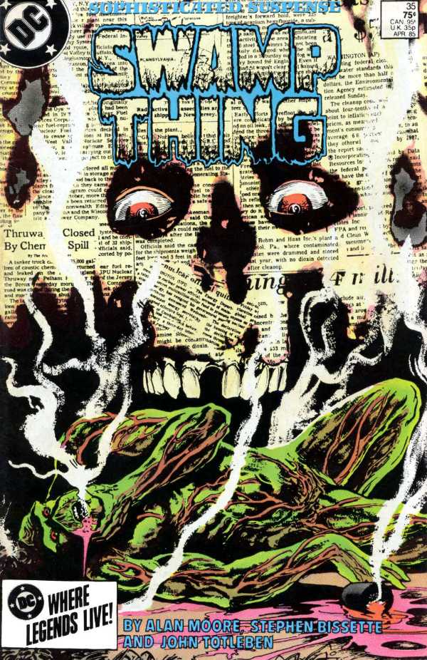 The Saga of the Swamp Thing (vol 1) #35 NM