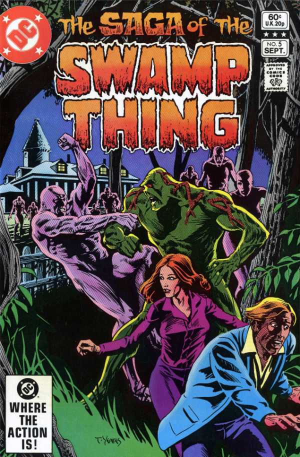 The Saga of the Swamp Thing (vol 1) #5 NM