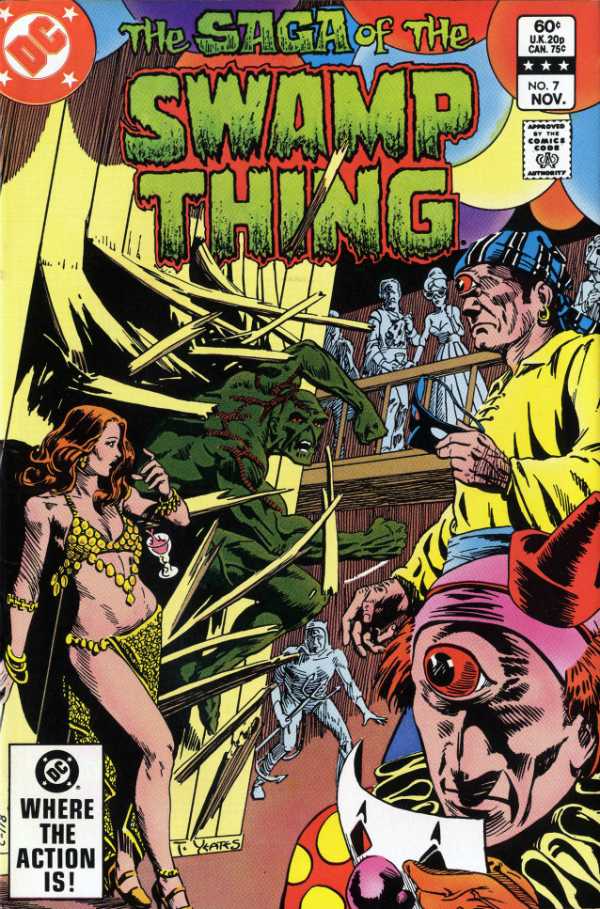 The Saga of the Swamp Thing (vol 1) #7 NM