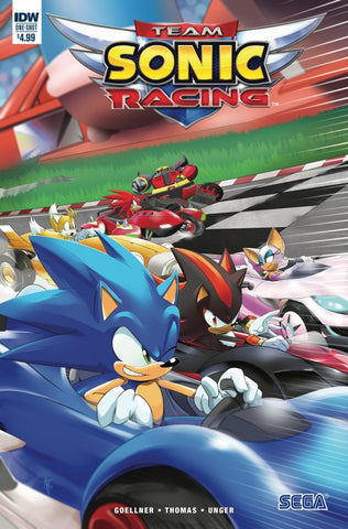 Sonic the Hedgehog IDW Comics (vol 1) Team Sonic Racing One-Shot NM