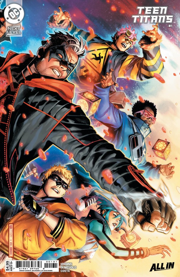Teen Titans (vol 7) #1 Cover C Jim Cheung Variant NM