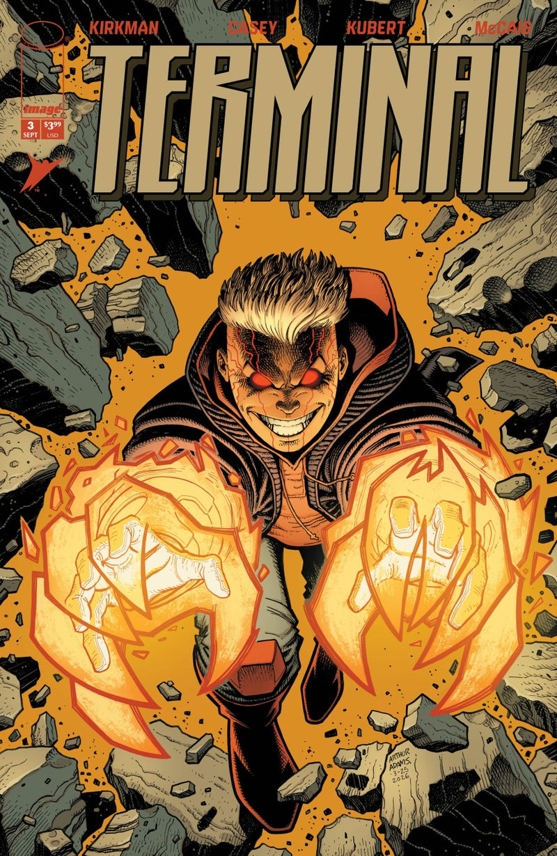 Terminal (2026) #3 Cover C Arthur Adams Variant NM