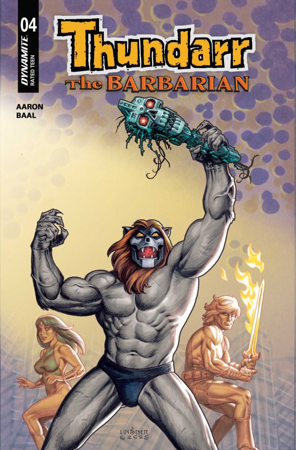 Thundarr the Barbarian (2026) #4 Cover D Joseph Michael Linsner Variant NM