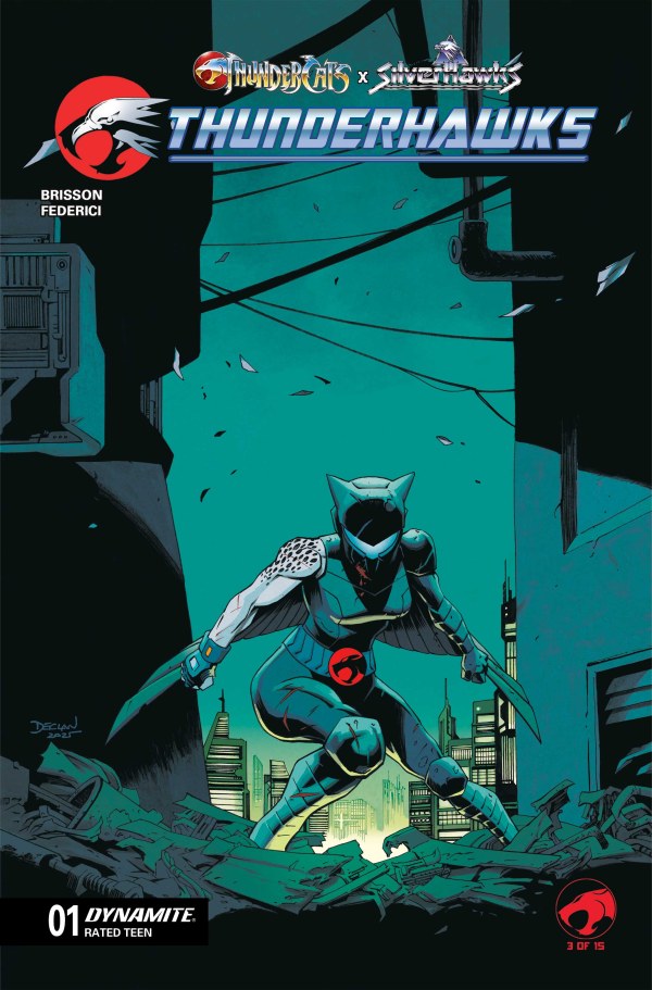 Thunderhawks (2026) Thundercats X Silverhawks  #1 Cover B Declan Shalvey Variant NM