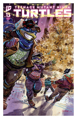 TEENAGE MUTANT NINJA TURTLES (2025) #13 Cover C Jared Cullum Variant NM