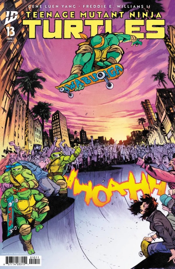 TEENAGE MUTANT NINJA TURTLES (2025) #13 Cover E Daniel Warren Johnson Variant NM