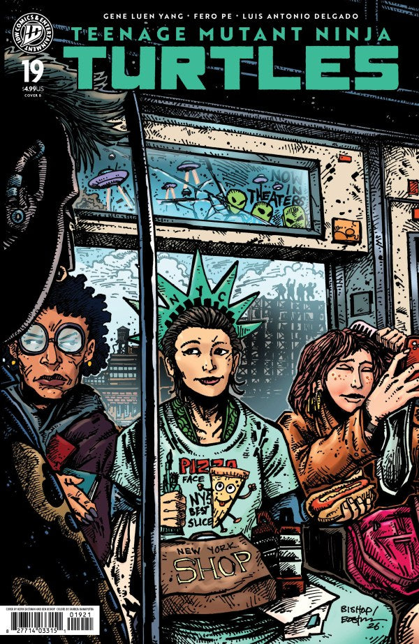 TEENAGE MUTANT NINJA TURTLES (2025) #19 Cover B Ben Bishop Variant NM