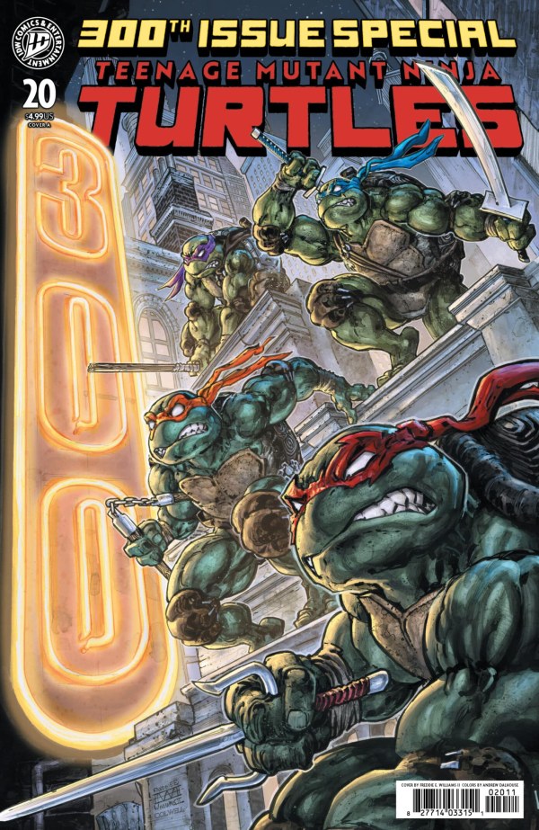 TEENAGE MUTANT NINJA TURTLES (2025) #20 (#300) Cover B Kevin Eastman & Peter Laird Variant NM