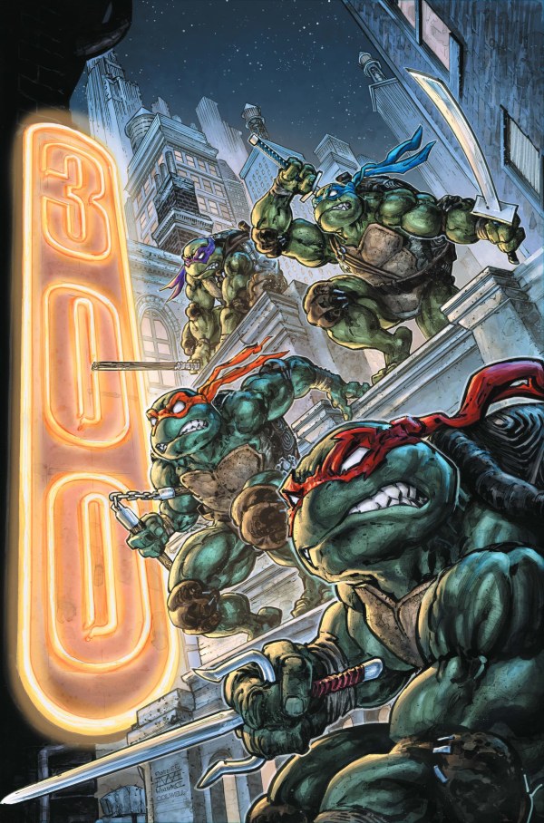 TEENAGE MUTANT NINJA TURTLES (2025) #20 (#300) Freddie E. Williams II Blind Bag Virgin Variant NM