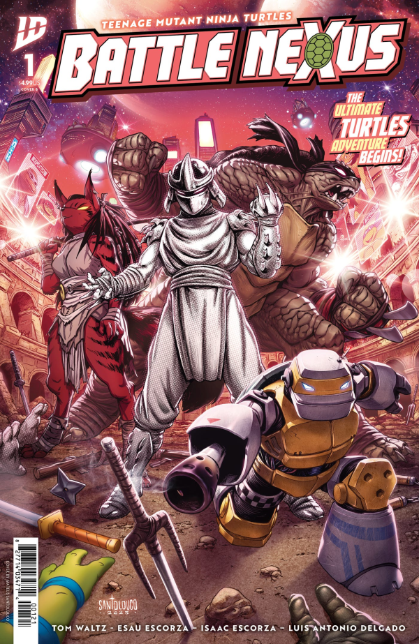 Teenage Mutant Ninja Turtles BATTLE NEXUS (2025) #1 Cover B Mateus Santolouco Variant NM