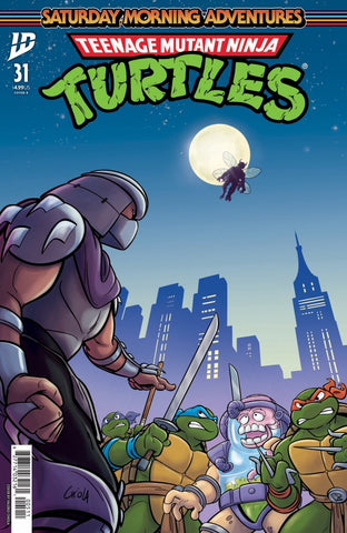TMNT SATURDAY MORNING ADV CONTINUED (vol 2) #31 Cover B Valerio Chiola Variant NM