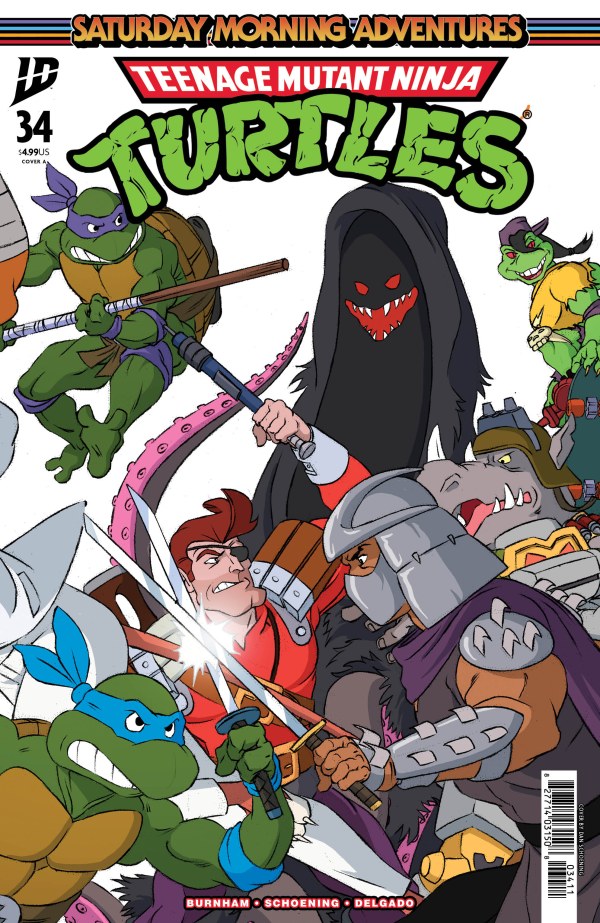 TMNT SATURDAY MORNING ADVENTURES (vol 2) #34 NM