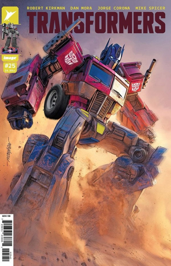 TRANSFORMERS (2023) #25 Mike Mayhew SIGNED W/COA  NYCC 2025 Variant NM