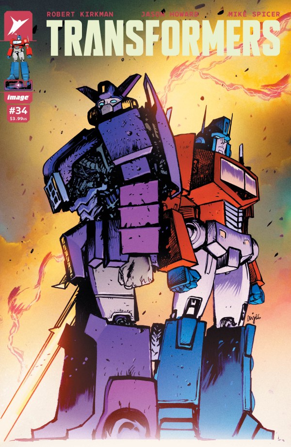 Transformers (2023) #34 Cover B Daniel Warren Johnson Variant NM
