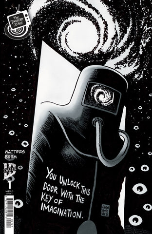 The Twilight Zone (2025) #1 Cover B Francesco Francavilla Black & White Connecting Variant NM